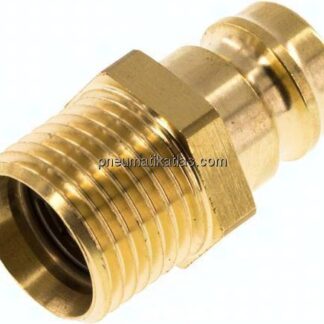 Temperierkupplungsstecker 13mm Zapfen,M 16x1,5(AG)