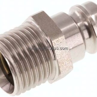 Temperierkupplungsstecker 13mm Zapfen,M 16x1,5(AG)