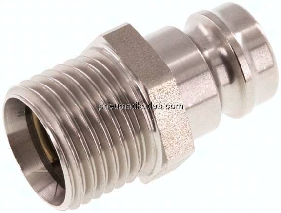 Temperierkupplungsstecker 13mm Zapfen,M 16x1,5(AG)