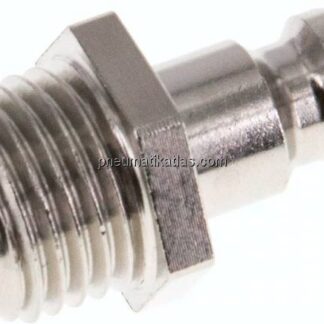 Temperierkupplungsstecker 9mm Zapfen,G 1/4"(AG)