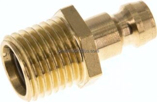 Temperierkupplungsstecker 9mm Zapfen,M 14x1,5(AG)