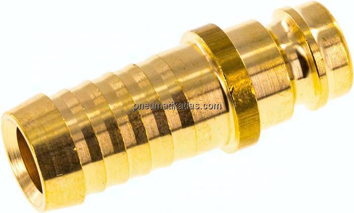 Temperierkupplungsstecker 13mm Zapfen, 13 (1/2")mm Schlauch