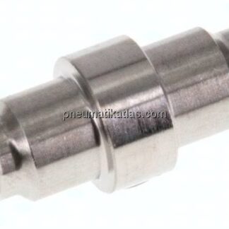Temperierkupplungsverbinder 9mm Zapfen - 9mm Zapfen