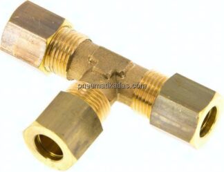 T-Klemmringverschraubung 8 (M12x1)mm, Messing