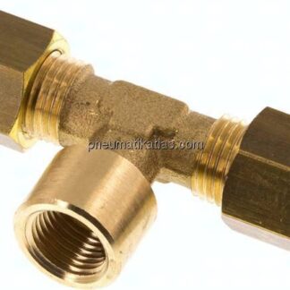 T-Klemmringverschraubung G 1/8"-6 (M10x1)mm, Messing