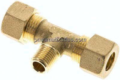 T-Klemmringverschraubung R 1/4"-12 (M18x1,5)mm, Messing