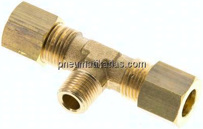 T-Klemmringverschraubung R 1/8"-8 (M12x1)mm, Messing