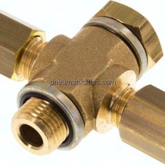 T-Klemmringverschraubung G 1/8"-4 (M8x1)mm, Messing