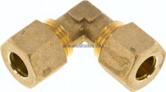 Winkel-Klemmringverschraubung 10 (M16x1,5)mm, Messing