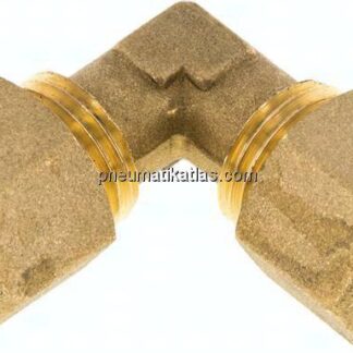 Winkel-Klemmringverschraubung 10 (M16x1,5)mm, Messing