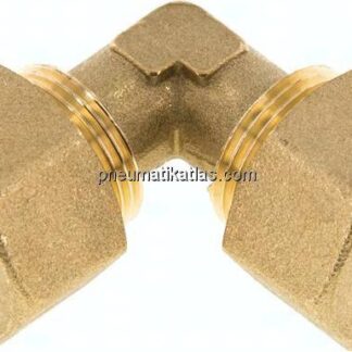 Winkel-Klemmringverschraubung 16 (M22x1,5)mm, Messing