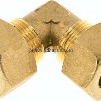 Winkel-Klemmringverschraubung 18 (M24x1,5)mm, Messing
