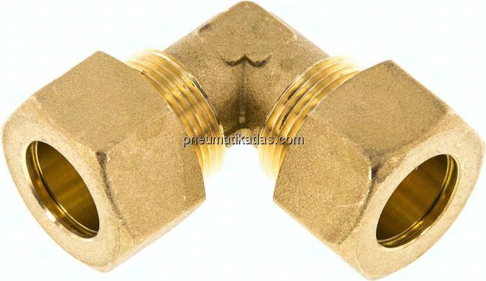 Winkel-Klemmringverschraubung 18 (M24x1,5)mm, Messing