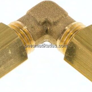 Winkel-Klemmringverschraubung 4 (M8x1)mm, Messing
