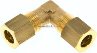 Winkel-Klemmringverschraubung 8 (M12x1)mm, Messing