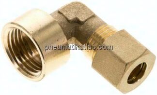 Winkel-Aufschraub-Klemmringverschr. G 1/2"-10 (M16x1,5)mm, Messing