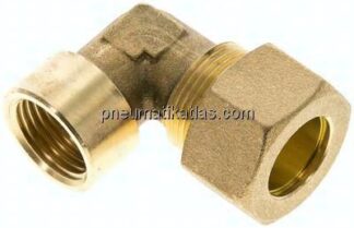 Winkel-Aufschraub-Klemmringverschr. G 1/2"-18 (M24x1,5)mm, Messing