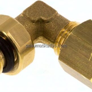 Winkel-Klemmringverschraubung G 1/8"-6 (M10x1)mm, Messing