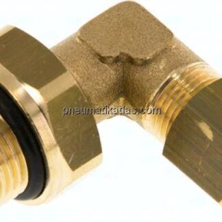 Winkel-Klemmringverschraubung G 3/8"-8 (M12x1)mm, Messing