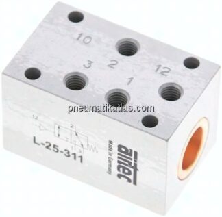 3/2-Wege Pneumatikventil, M 5, Feder (NC/NO), Standard