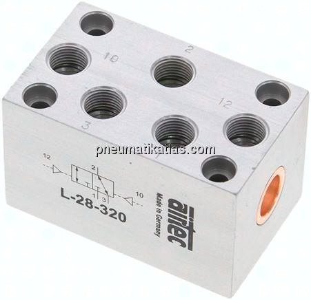 3/2-Wege Pneumatikimpulsventil, G 1/8", Standard