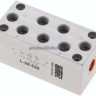5/2-Wege Pneumatikimpulsventil, G 1/8", Standard