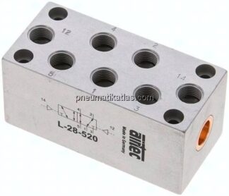 5/2-Wege Pneumatikimpulsventil, G 1/8", ATEX-Zulassung