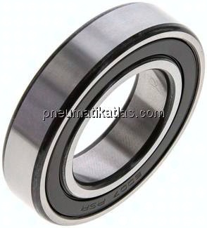Rillenkugellager, DIN 625, 35x62x14mm, 2RS abgedichtet (berührende Dichtungen)