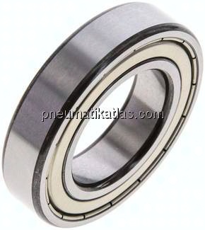 Rillenkugellager, DIN 625, 35x62x14mm, 2Z geschlossen (nicht berührende Dichtscheiben)
