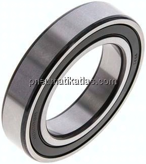Rillenkugellager, DIN 625, 50x80x16mm, 2RS abgedichtet (berührende Dichtungen)