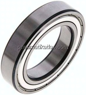 Rillenkugellager, DIN 625, 50x80x16mm, 2Z geschlossen (nicht berührende Dichtscheiben)