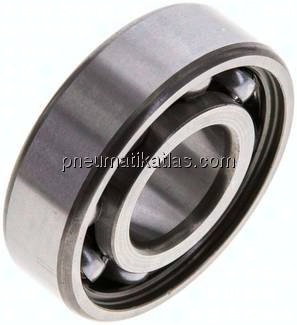 Rillenkugellager, DIN 625, 20x47x14mm, offen