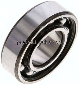 Rillenkugellager, DIN 625, 25x52x15mm, offen