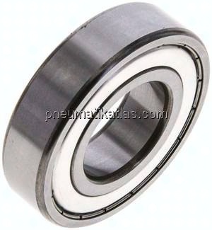 Rillenkugellager, DIN 625, 30x62x16mm, 2Z geschlossen (nicht berührende Dichtscheiben)