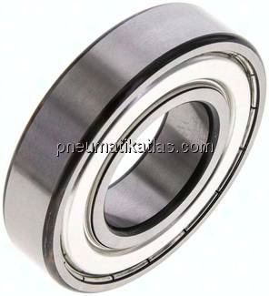 Rillenkugellager, DIN 625, 35x72x17mm, 2Z geschlossen (nicht berührende Dichtscheiben)