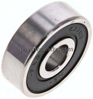 Rillenkugellager, DIN 625, 7x22x7mm, 2RS abgedichtet (berührende Dichtungen)