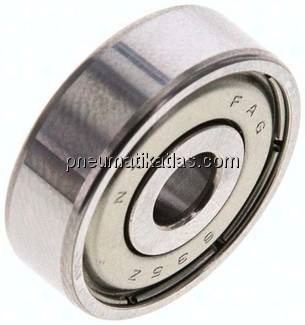 Rillenkugellager, DIN 625, 5x19x6mm, 2Z geschlossen (nicht berührende Dichtscheiben)