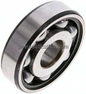 Rillenkugellager, DIN 625, 25x80x21mm, offen