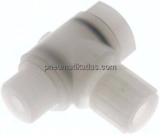 Winkel-Verschraubung G 1/2"-12x10mm, PVDF, Hohlschraube