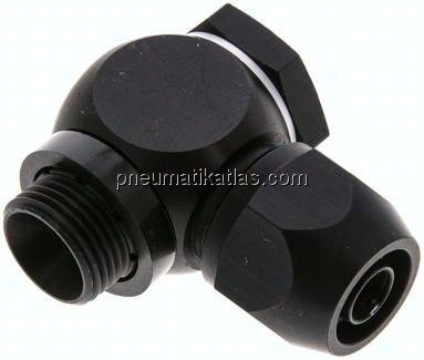 Winkel-Verschraubung G 3/8"-12x9mm, für Silberschlauch