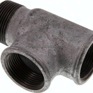 LE-Einschraubstück Rp 1-1/4"(IG)-R 1-1/4"(AG), Temperguss verzinkt