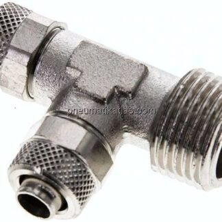 LE-Verschraubung R 1/2"-10x8mm, Messing vernickelt