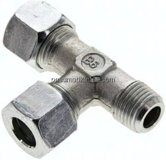 LE-Schneidringverschraubung M 16x1,5 (konisch)-12 L (M18x1,5), Stahl verzinkt