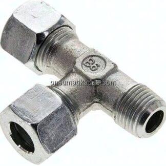 LE-Schneidringverschraubung M 16x1,5 (konisch)-12 L (M18x1,5), Stahl verzinkt