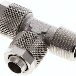 LE-Verschraubung R 1/4"-10x8mm, Messing vernickelt