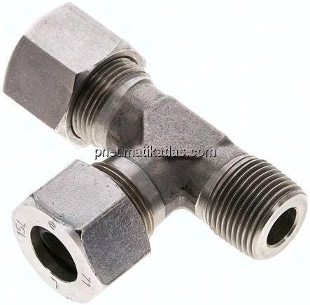 LE-Schneidringverschraubung M 20x1,5 (konisch)-14 S (M22x1,5), 1.4571