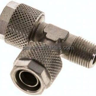 LE-Verschraubung R 1/8"-10x8mm, Messing vernickelt