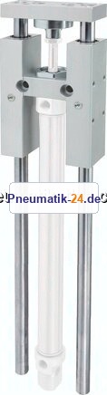 Führungseinheit für ISO6432-Ø 12 & 16mm, Hub 160mm