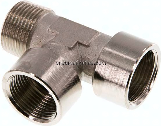 LE-Einschraubstück G 3/4"(IG)-R 3/4"(AG), Messing vernickelt