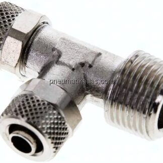 LE-Verschraubung R 3/8"-8x6mm, Messing vernickelt
